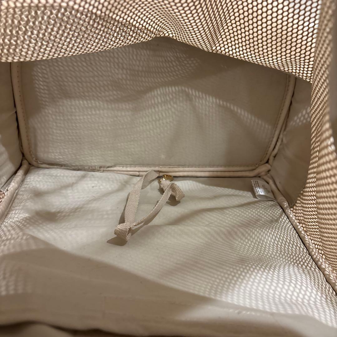 モンシェリ　2wayメッシュ巾着ペットバッグ