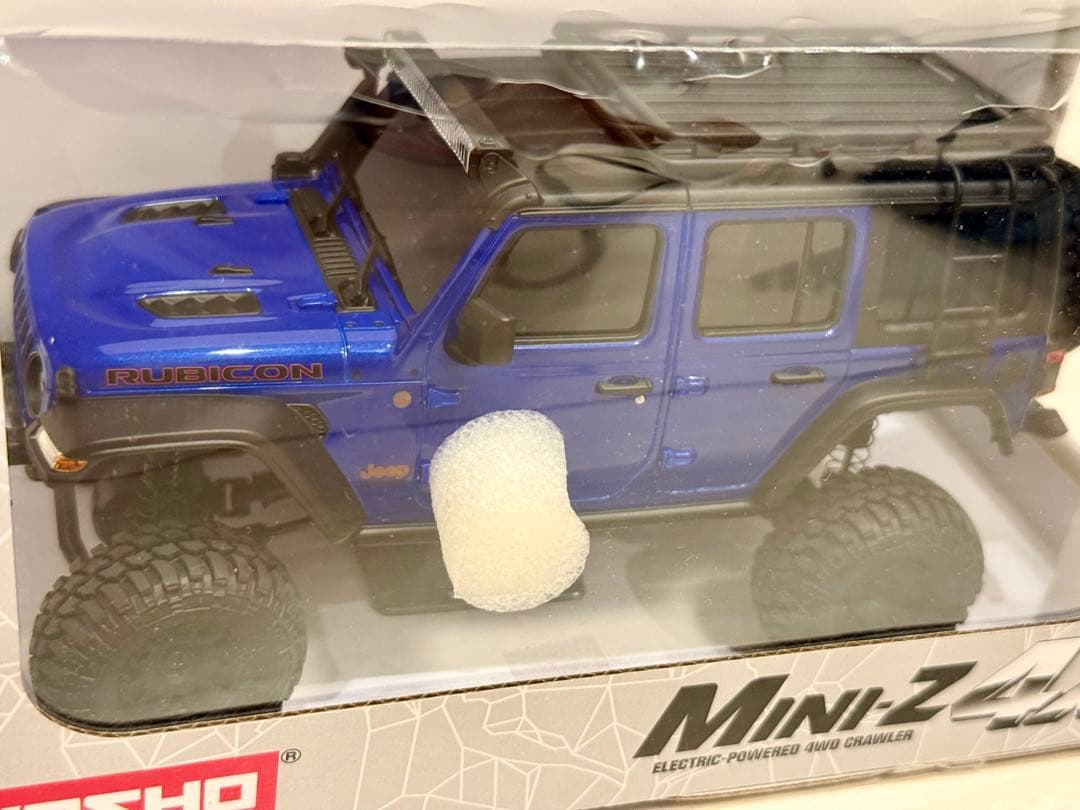 【新品未開封】京商 Mini-Z 4x4 ラングラー　ルビコン　ブルー