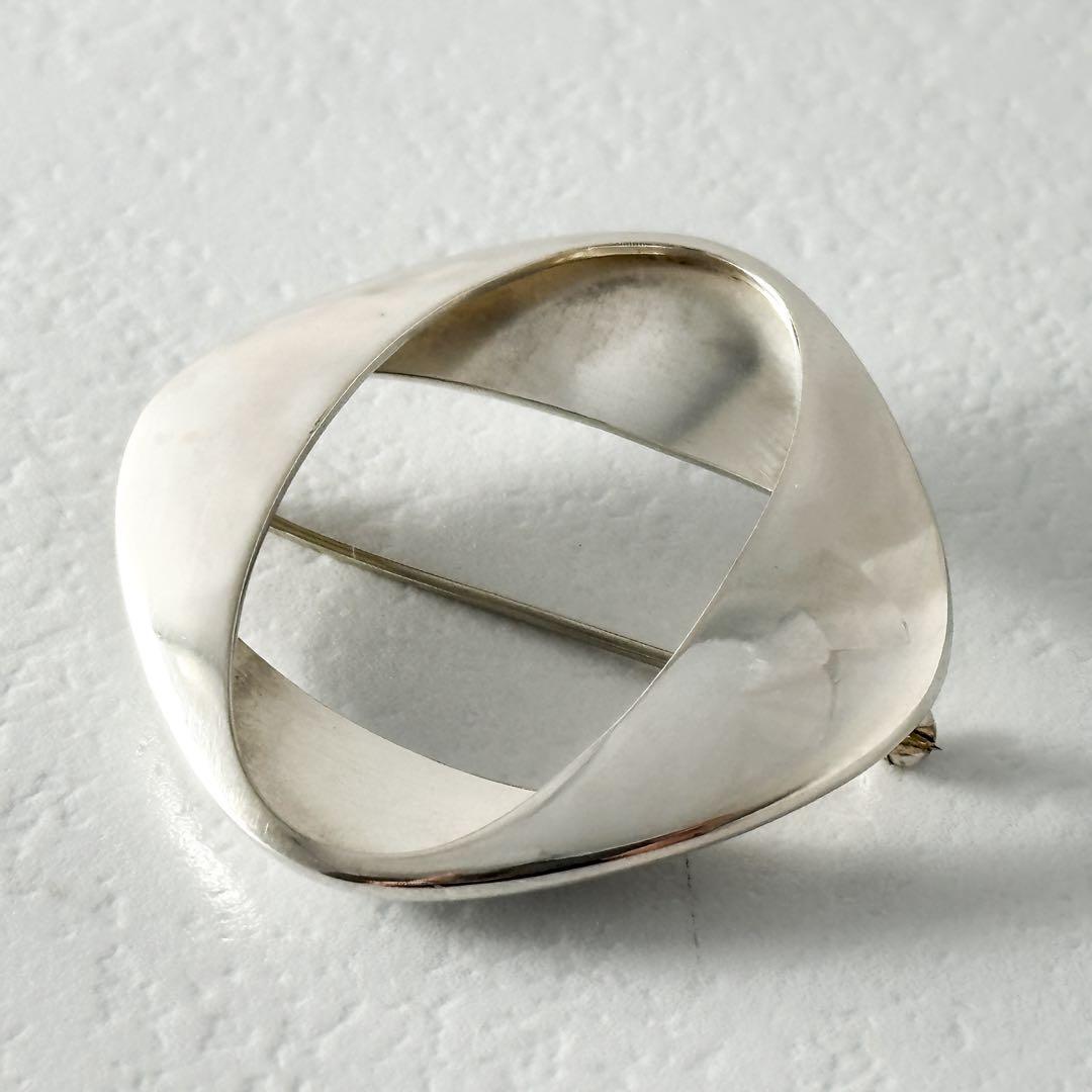  　シルバー　ブローチ　368　ヘニングコッペル　925