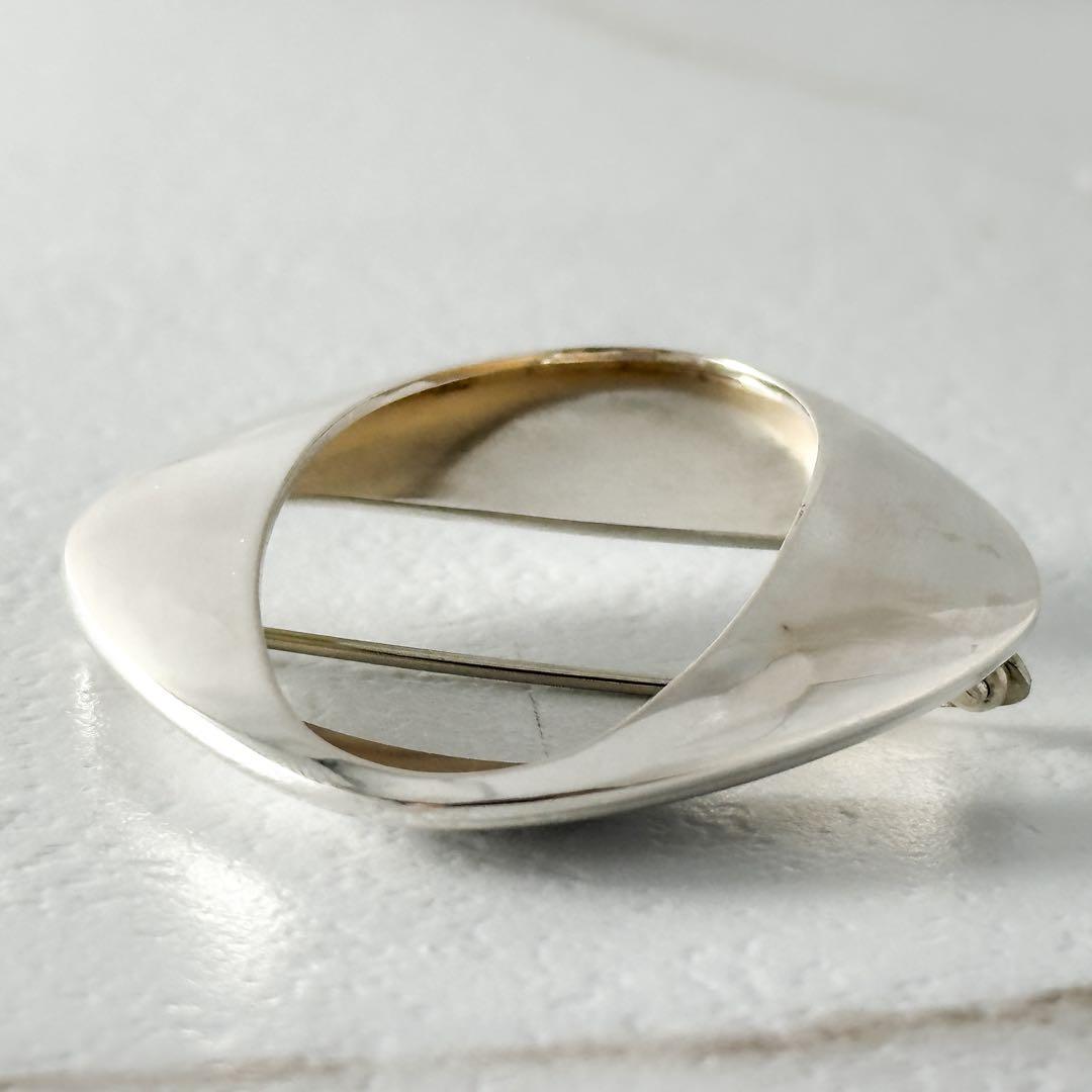  　シルバー　ブローチ　368　ヘニングコッペル　925