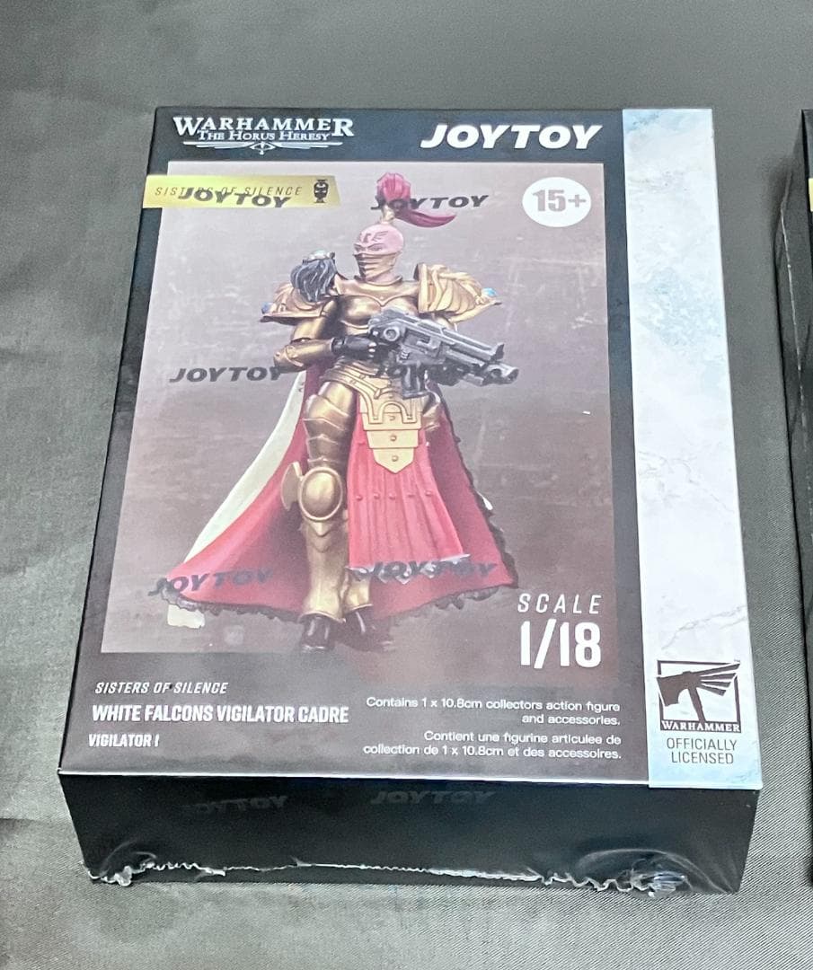 新品未開封 JOYTOY ウォーハンマー 金鎧 全3体セット ホワイトファルコン