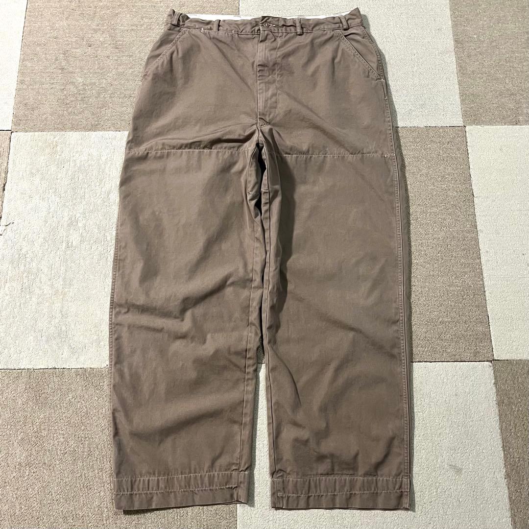 40's~50's vintage MASLAND コットンサテン チノパンツ