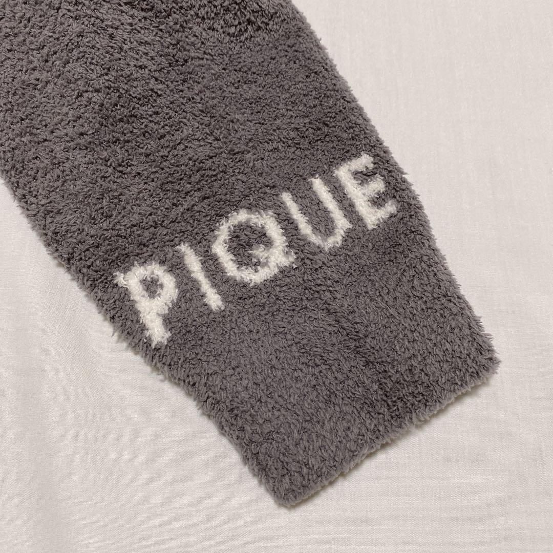 gelato pique トイプードル ジャガード カーディガンXLグレー