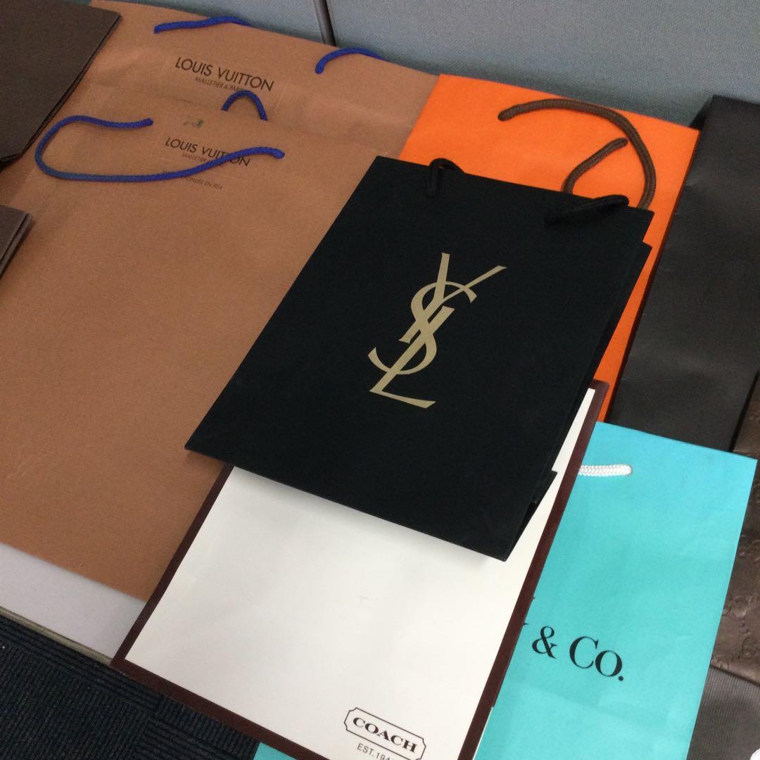 色々なブランド 紙袋 空箱 ルイヴィトン エルメス シャネル他 まとめて