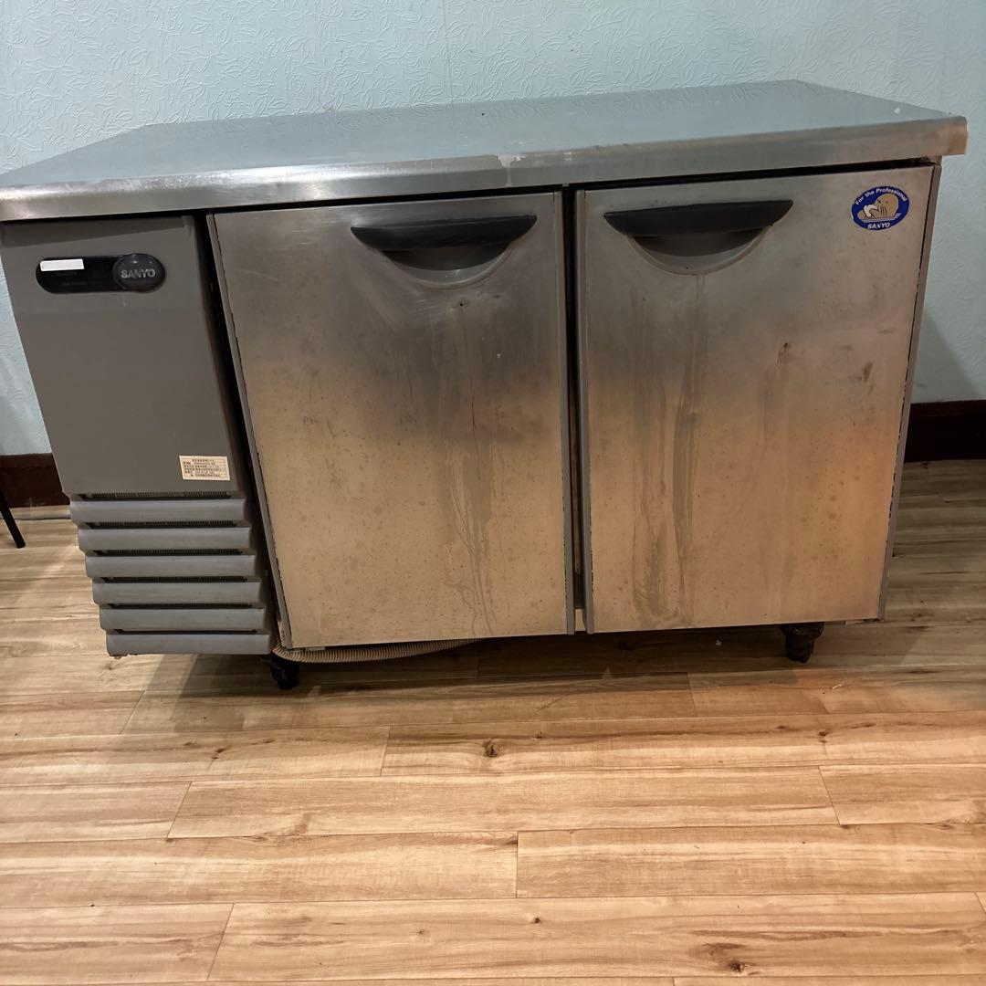 業務用ステンレススチール製2ドア冷蔵庫