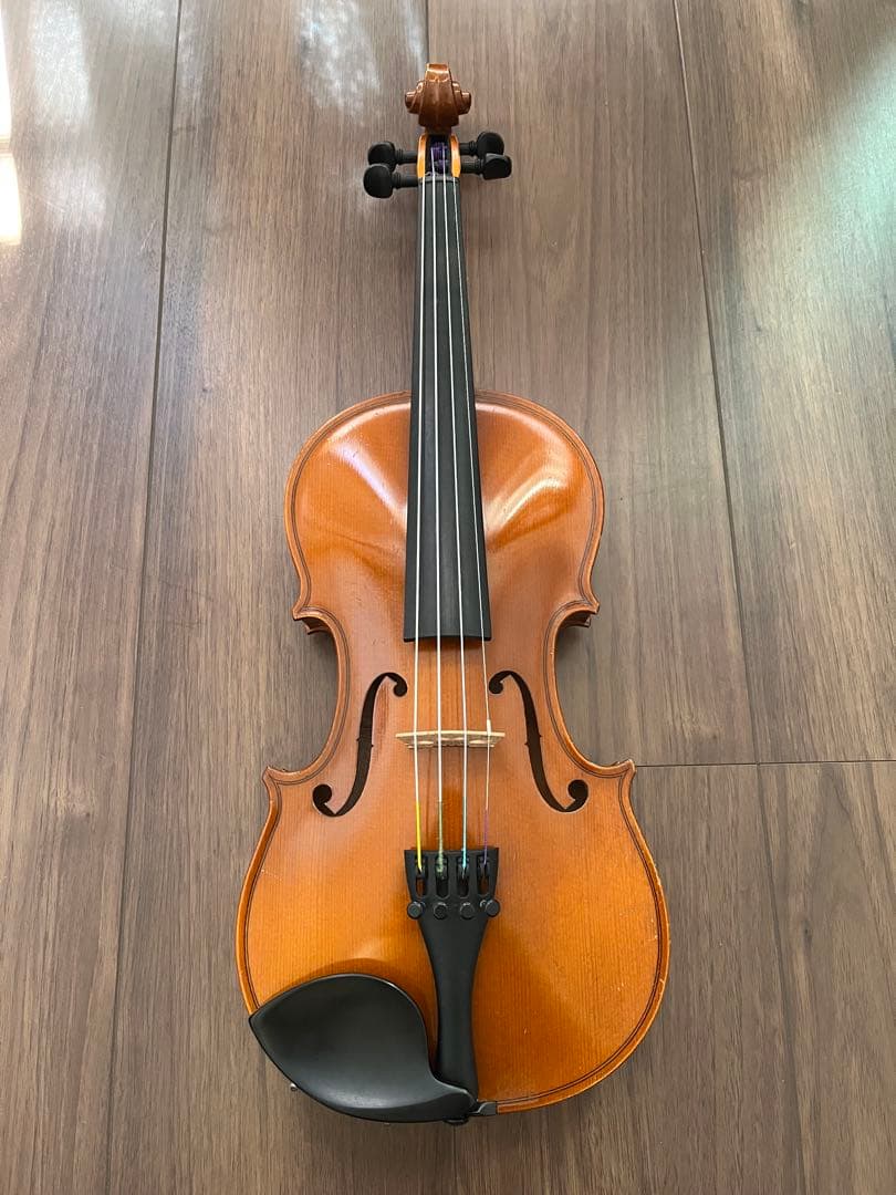 ペゾルト　801 バイオリン 1/2サイズ　本体 肩当て　アルシェ弓　ケース付き