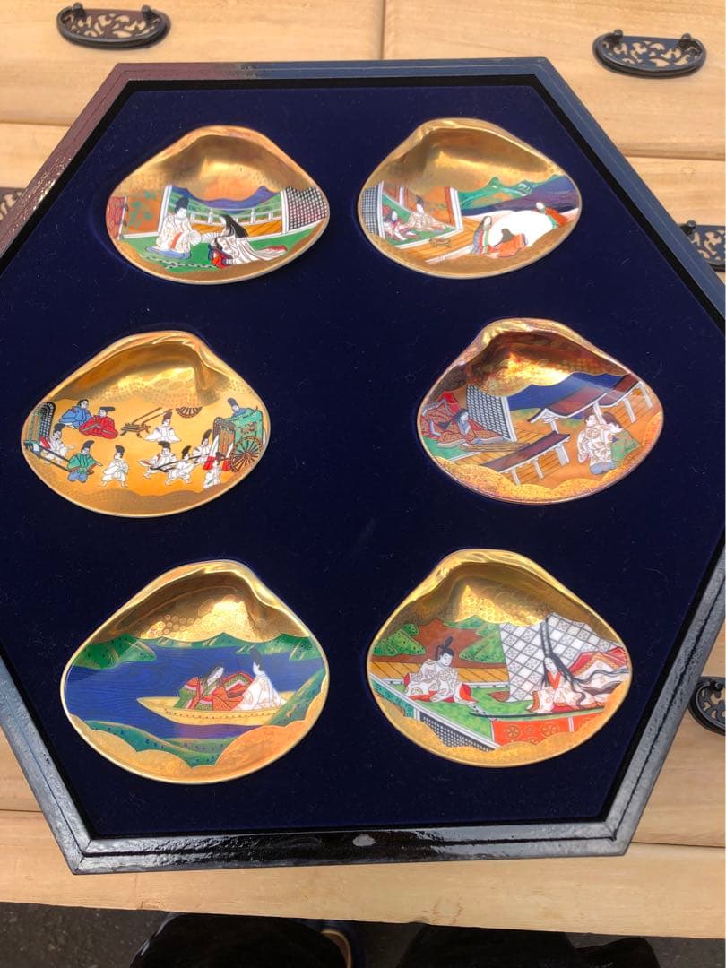 源氏物語貝合わせ(フランクリン画廊)