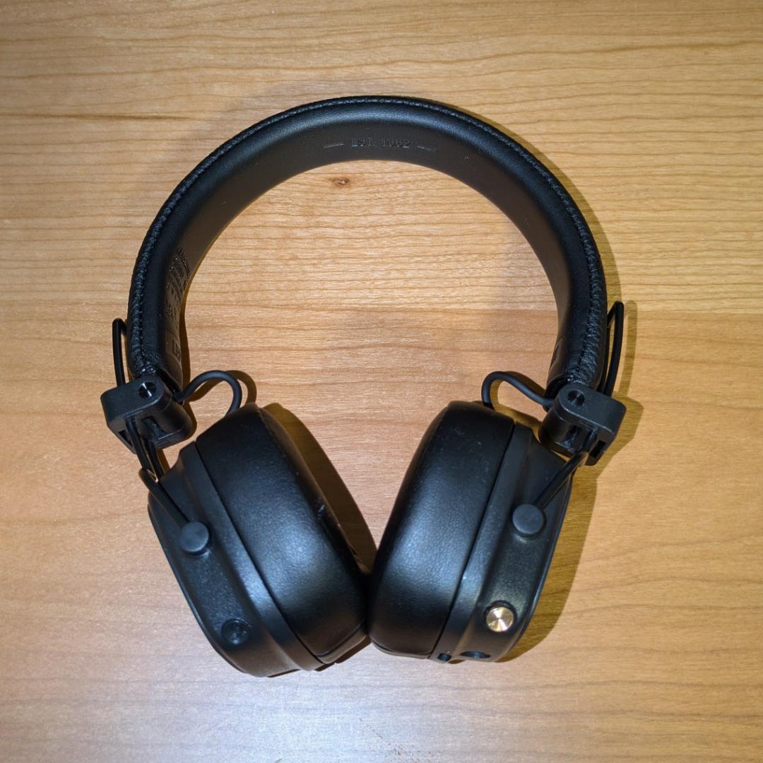 Marshall Major V ワイヤレスヘッドフォン Black
