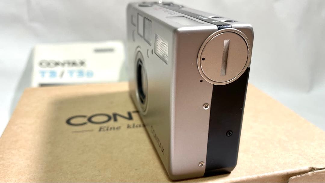 CONTAX T3 チタンシルバー 35mm フィルムカメラ