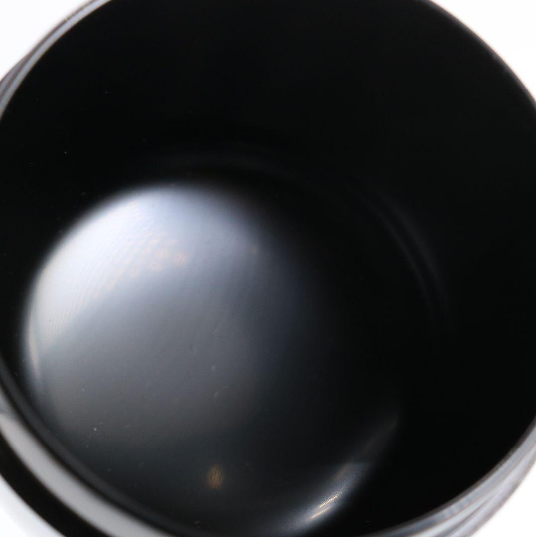 藤野松香作 波源氏車蒔絵 中棗 螺鈿細工 茶道具 共箱共布　V823　N1