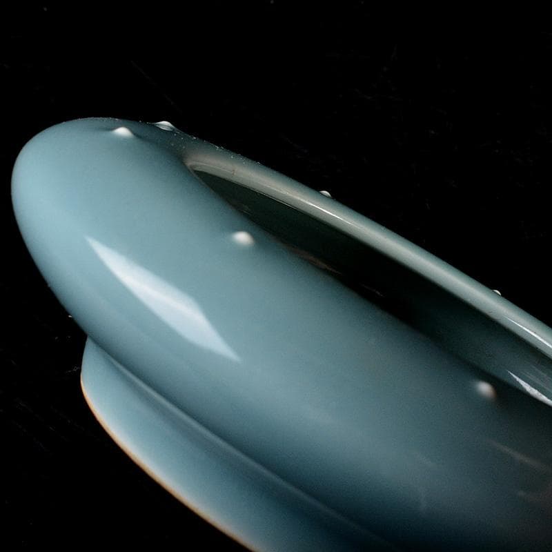 中国　大清乾隆年製　青磁　水孟　C　7294E