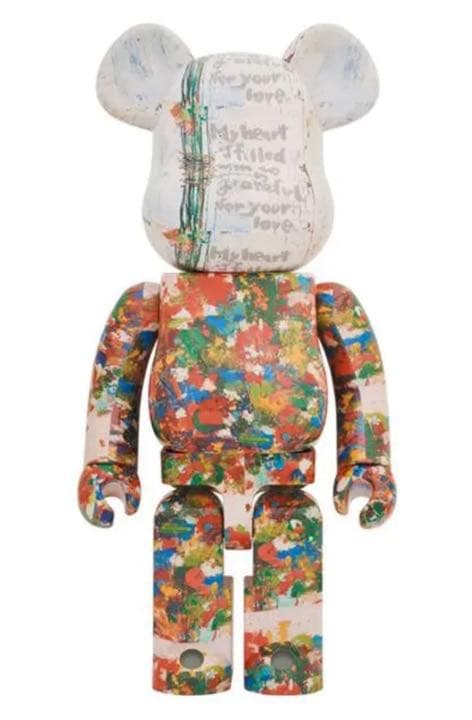 ベアブリック　木梨憲武　感謝　1000% be@brick