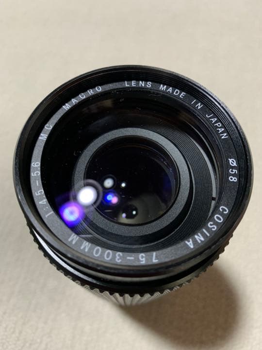 超特価 最高画質COSINAオールドレンズ75-300mm美品早い者勝ち