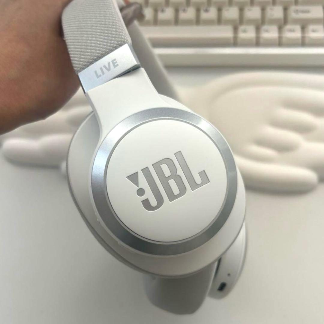 JBL ヘッドフォン Bluetooth パソコン PC ワイヤレス ホワイト