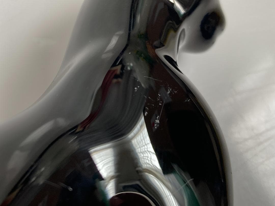 バカラ エジプシャンキャット ブラック クリスタル Baccarat 黒猫