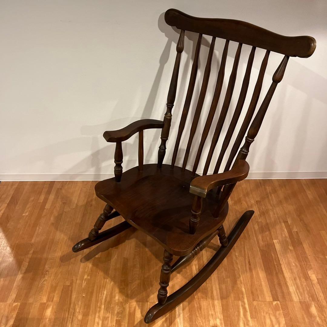 SHIN LEE made in taiwan ロッキングチェア