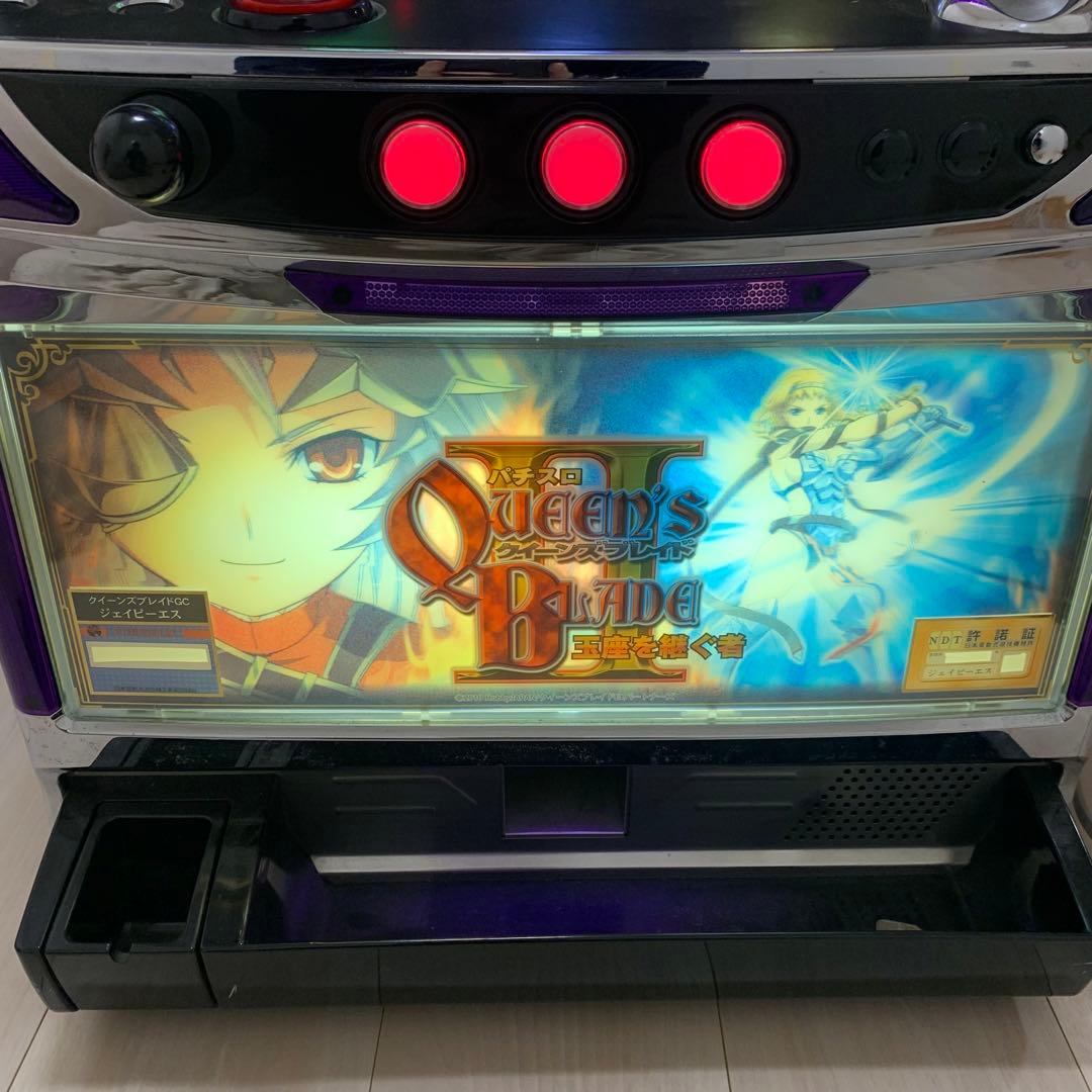 JPS パチスロ クイーンズブレイド2 玉座を継ぐ者 実機　スロット