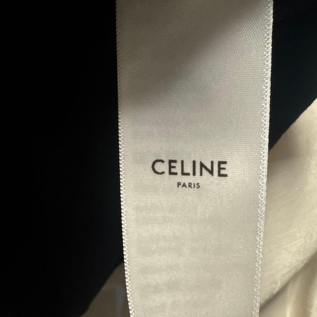 CELINE ブラック ロゴ Tシャツ 美品
