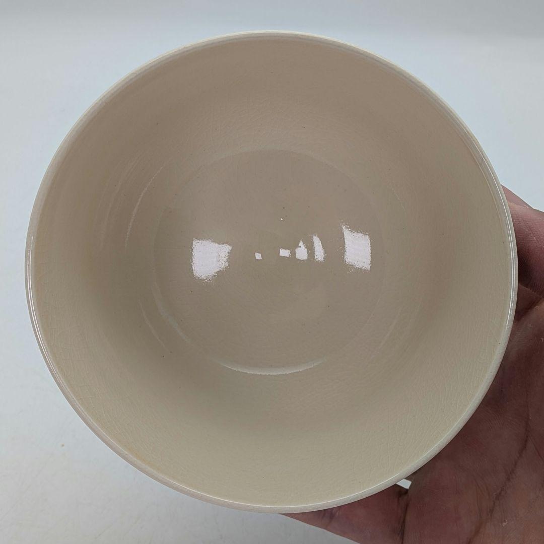 木村閑流 茶盌「紅葉に流水」 共箱共布栞 京焼 抹茶碗 抹茶茶碗 茶道具 茶器