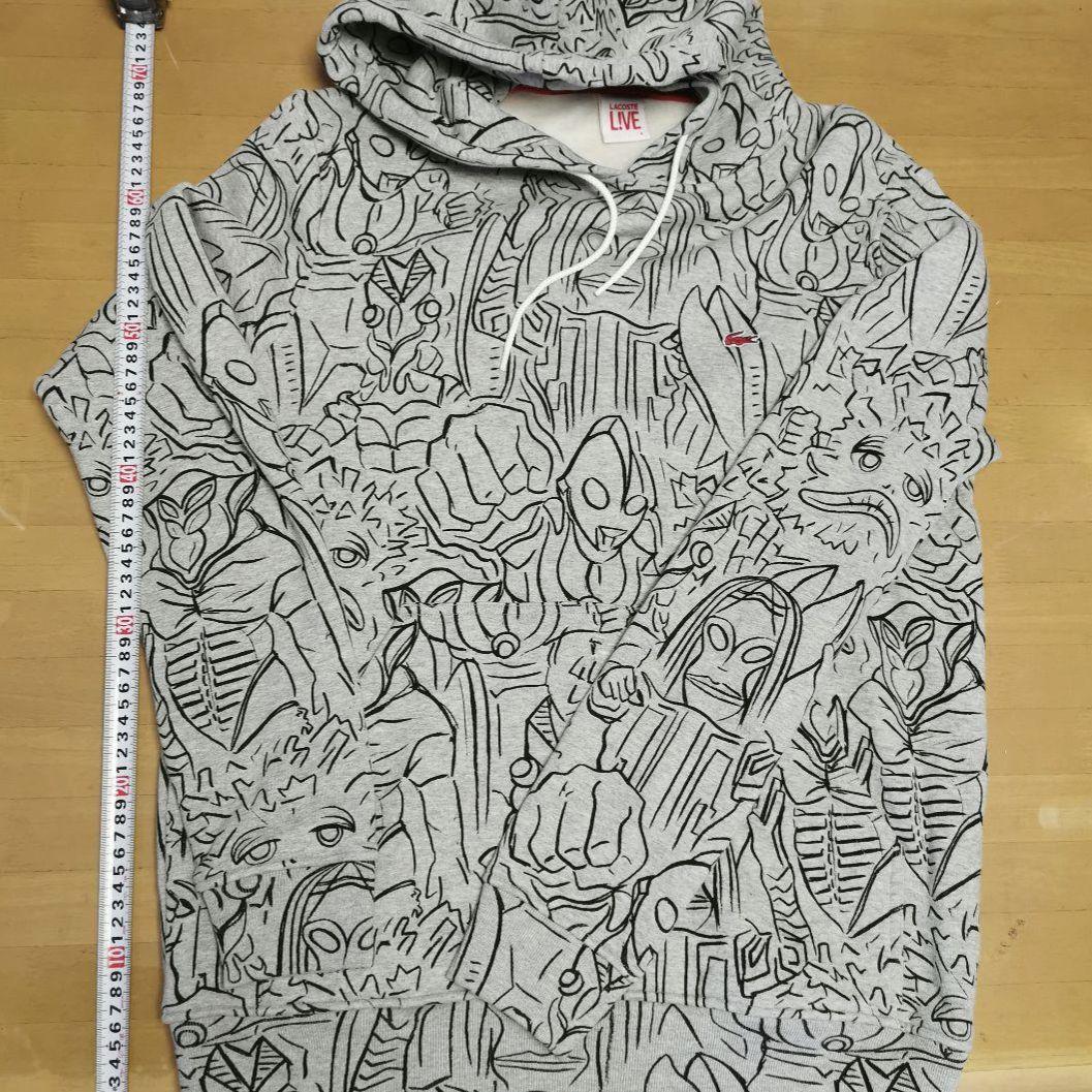ウルトラマン　ウルトラ怪獣　ラコステ　LACOSTE　コラボ限定パーカー