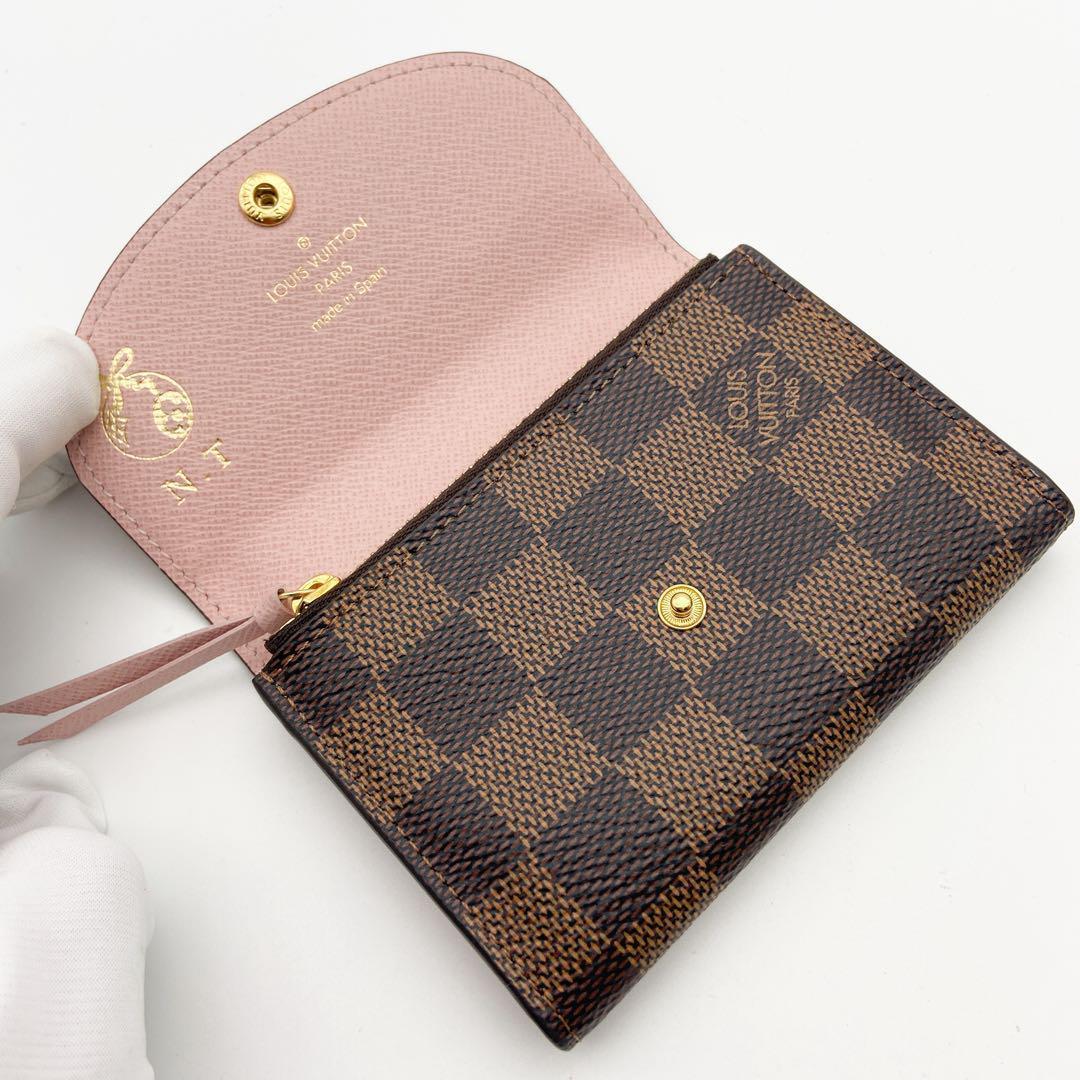 ぜん IC ルイヴィトン ポルトモネ ロザリ ローズバレリーヌ