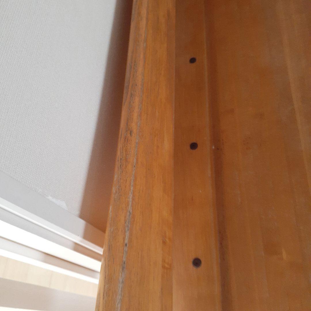 桃紺ママ専用木製ダイニングテーブル定価38万