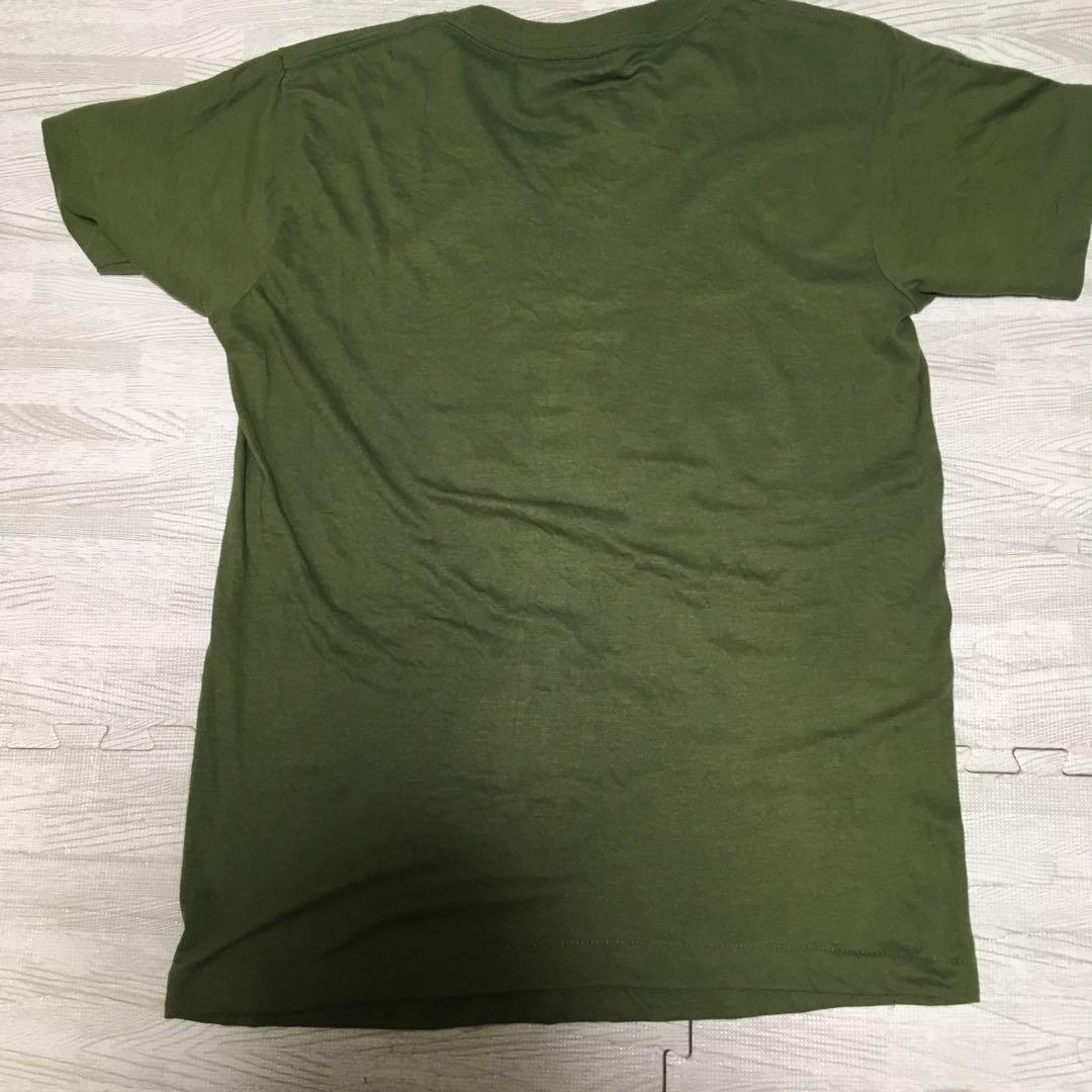 80'sミリタリースカルデザインTシャツ Mサイズ