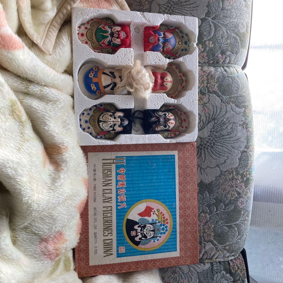 中国 伝統的 人形 6体セット