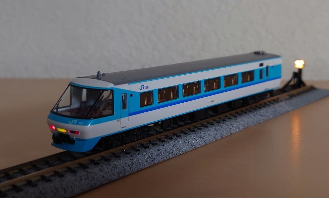 KATO 381系Sくろしお基本増結セット、動力ユニット台車セット