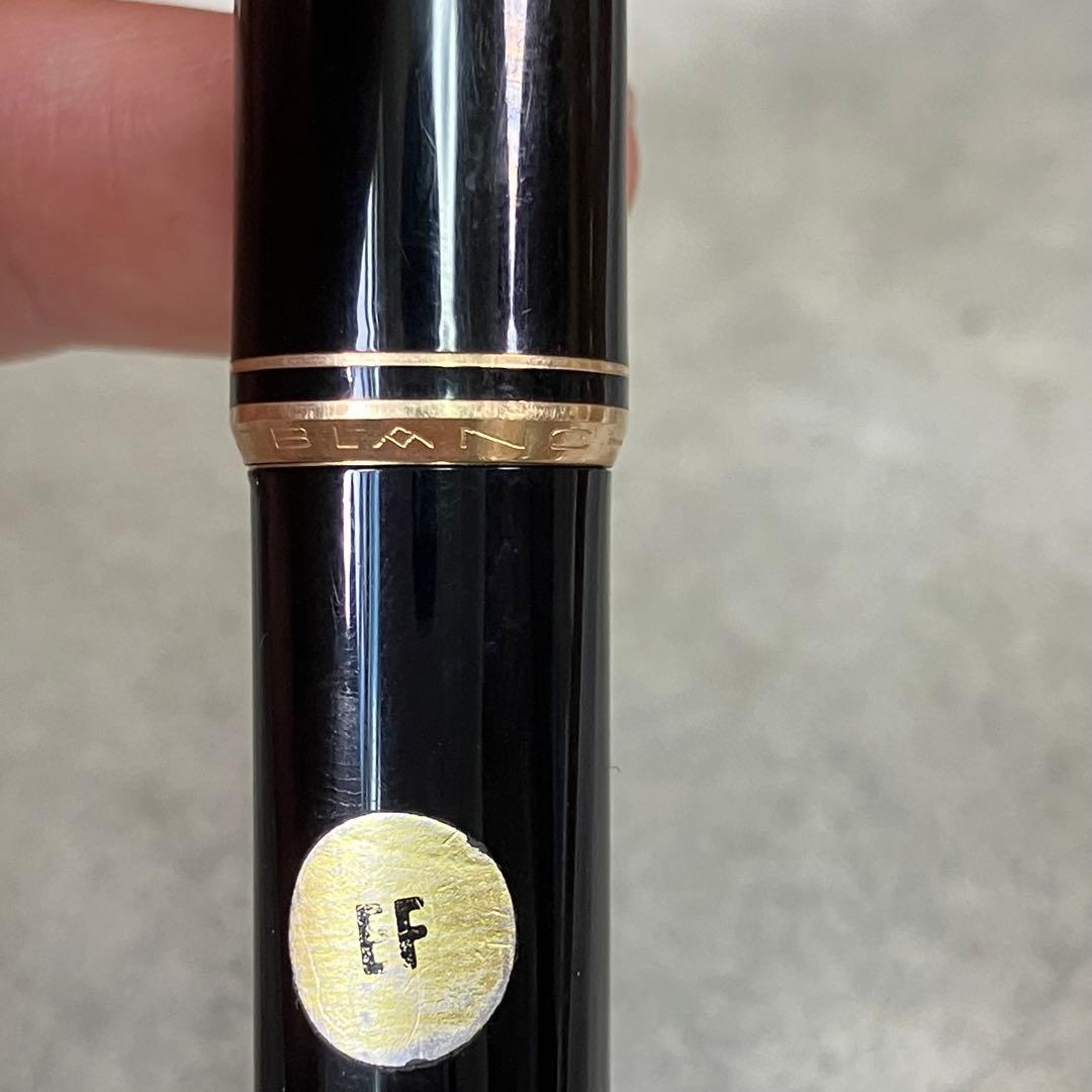 MONTBLANC モンブランNo.24ピストン式　ペン先１４K EF(極細字)