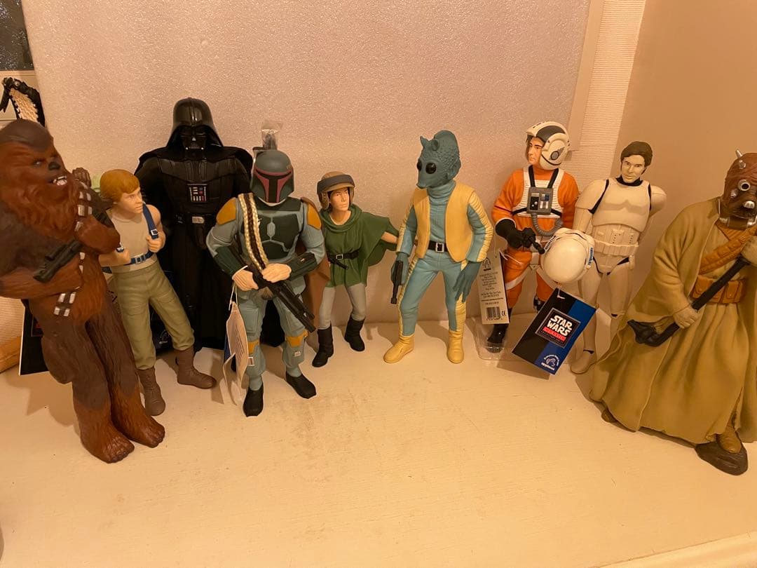 スター・ウォーズ アクションフィギュア9体セット(アプローズ社) 送料込み