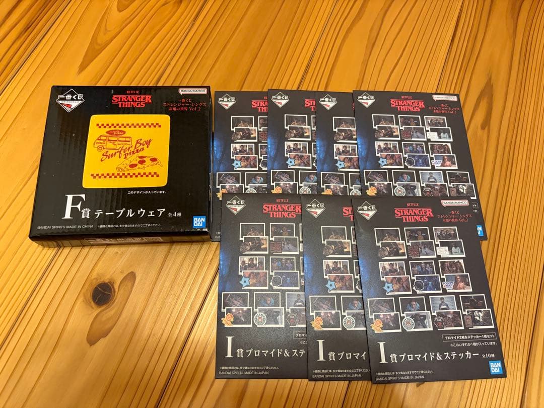 一番くじ ストレンジャー・シングス ラストワン賞 A賞 B賞C賞 E賞セット売り