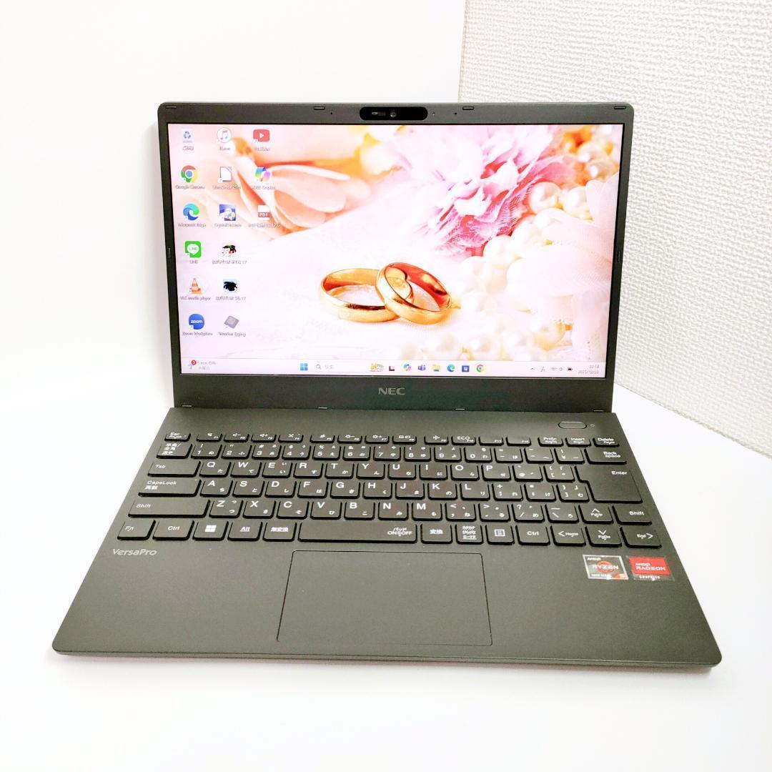 Ryzen5✨️Windows11/SSD/NEC/カメラ付き小型ノートパソコン
