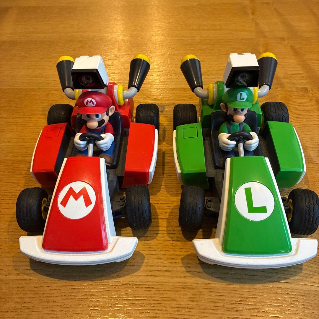 マリオ ルイージ カートラジコン2体セット