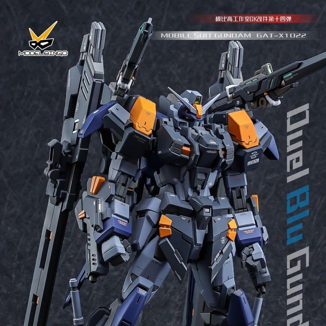 MG 1/100 ブルデュエルガンダム + 拡張セット　高精度ガレージキット