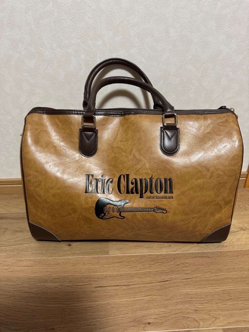 エリック・クラプトン　ボストンバッグ　2025年武道館　新品未使用品