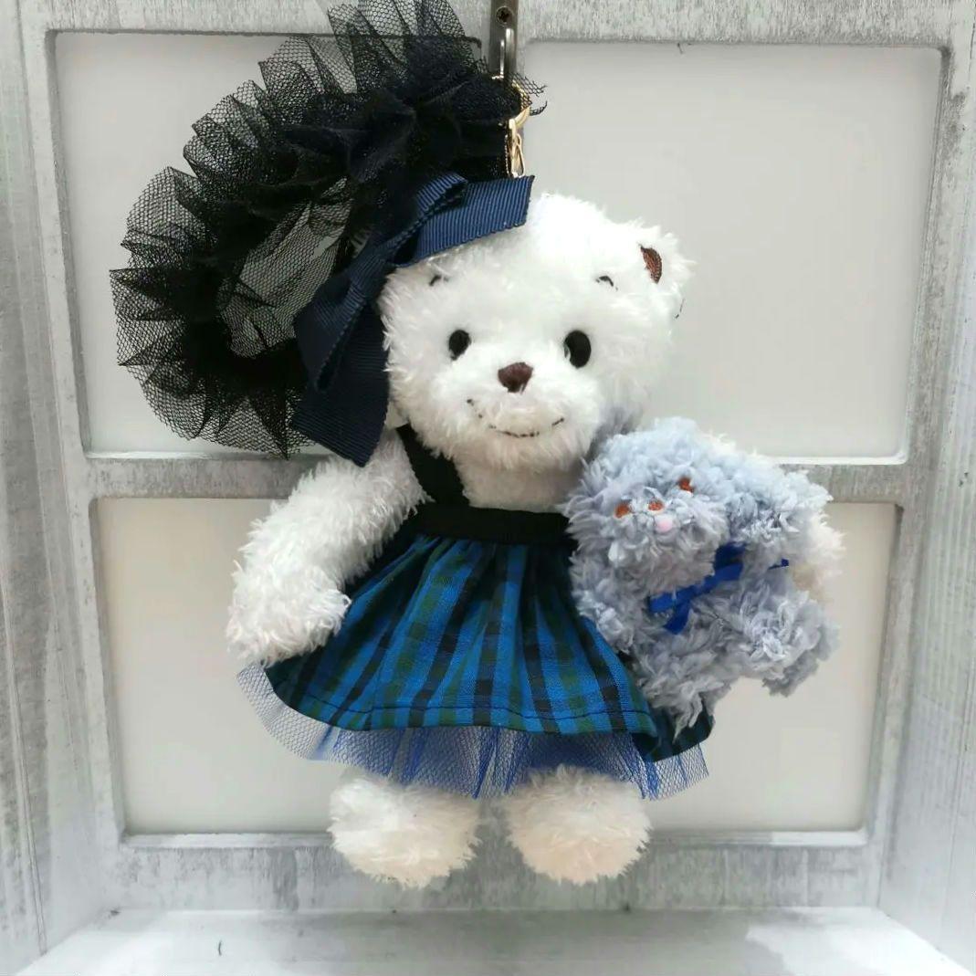 名*陸様 ファミリア マスコットベア お洋服セット bibiy風ハンドメイド フ