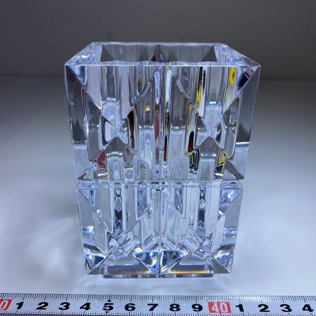 バカラ　ルクソール　ペンホルダー　共箱　高さ10.5㎝　東Y7-0327☆2F
