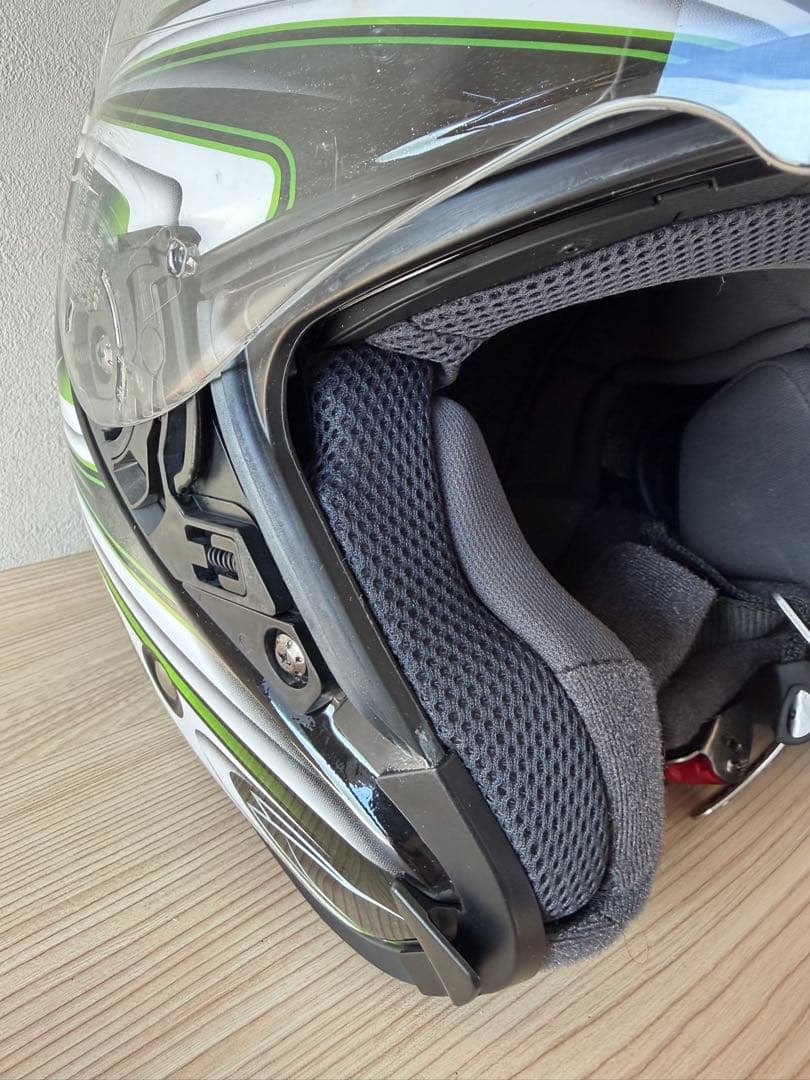 SHOEI ジェットヘルメット J-Cruise グリーンブラック