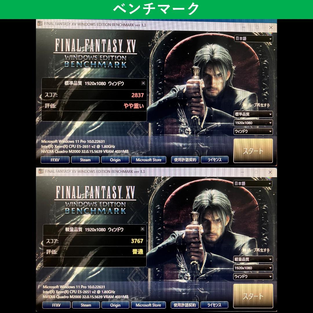 PC 12コア24スレッド Quadro M2000 メモリ64GB win11