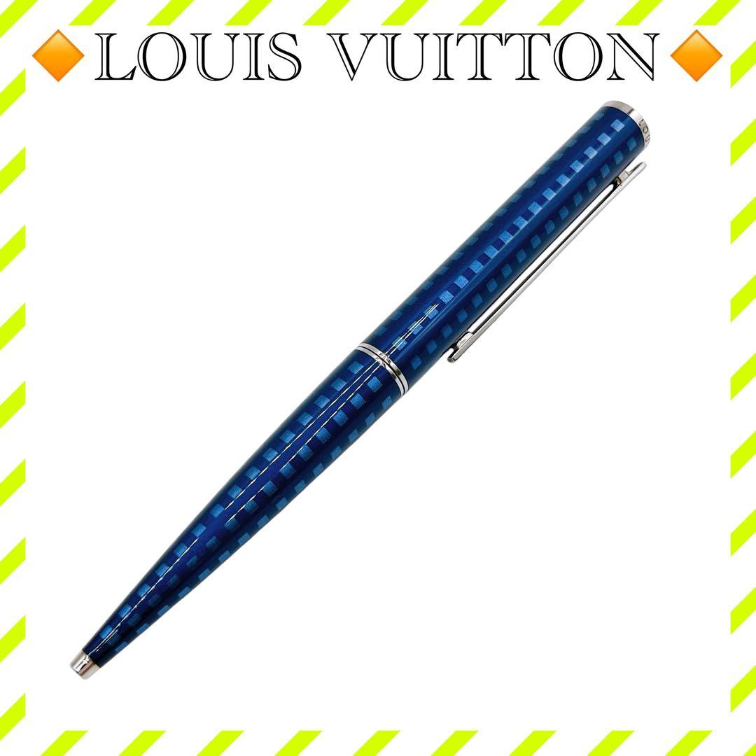 美品 ルイヴィトン N79155 ジェットラック ボールペン 青 ユニセックス