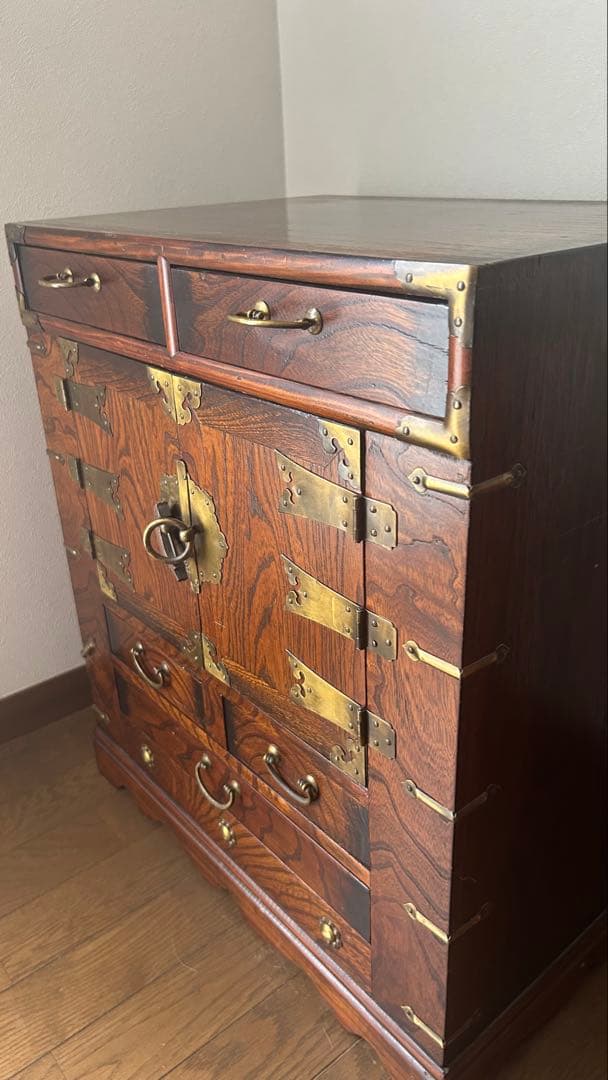 【12月限定値下げ】和箪笥 李朝箪笥 アンティーク家具 キャビネット