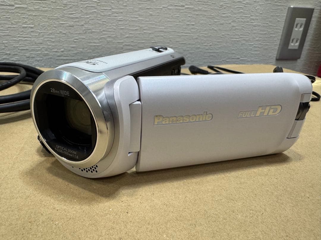 パナソニック Panasonic HD ビデオカメラ HC-W590M-W