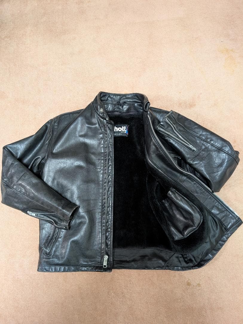 schott 141 シングルライダース　カウハイド サイズ40