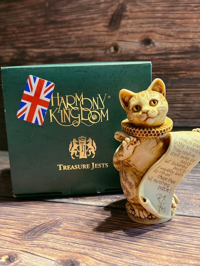 貴重　Poet's Party デビッド・ローレンス　置物　オブジェ　猫　鼠