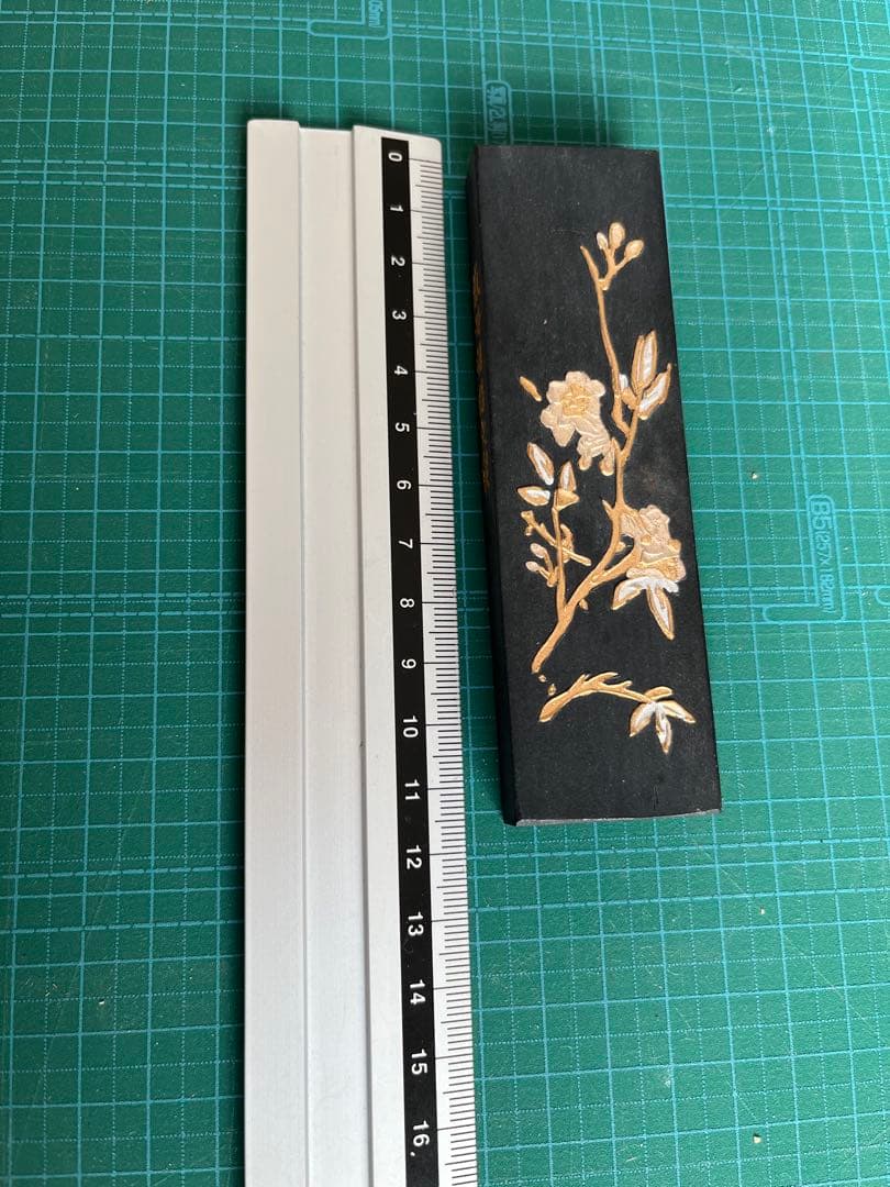 古墨　鉄斎　胡開文　油煙青墨