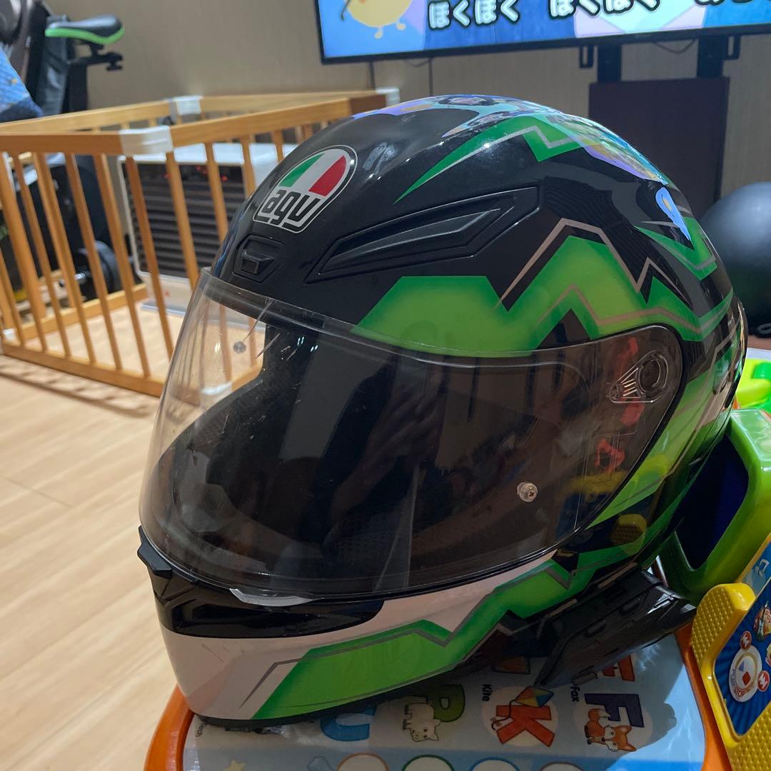 AGV フルフェイスヘルメット XL 内蔵インカム付き