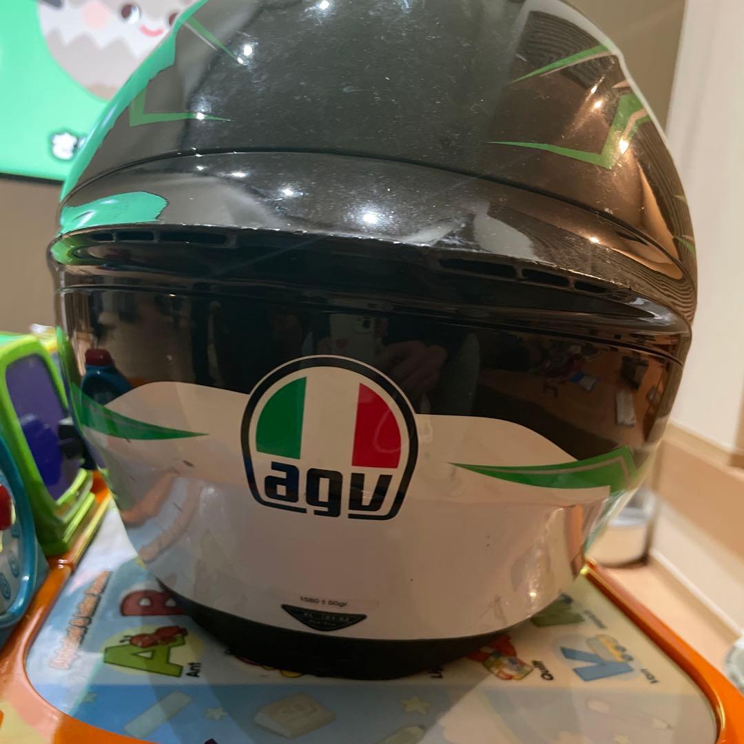 AGV フルフェイスヘルメット XL 内蔵インカム付き