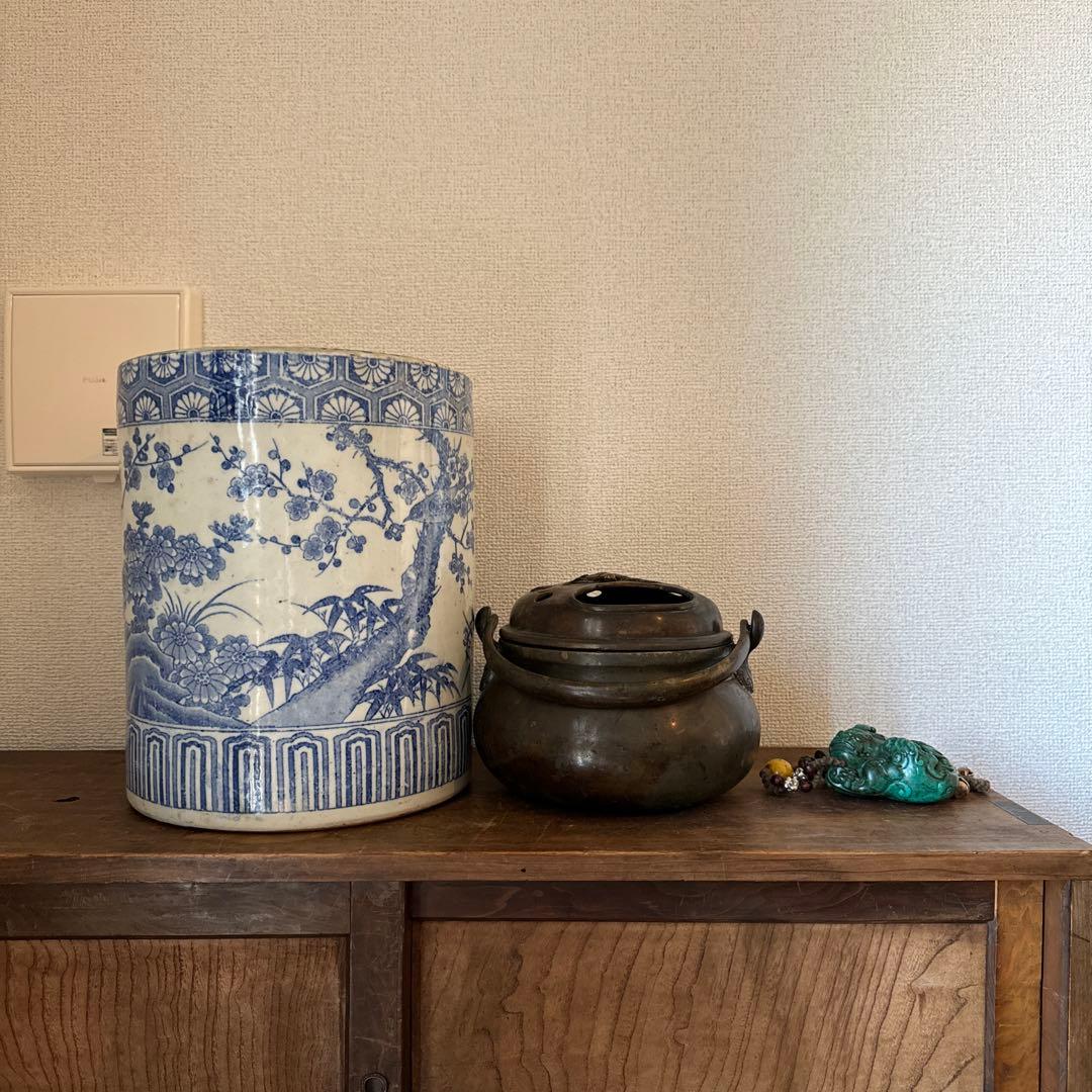 日本古美術用の火鉢セット