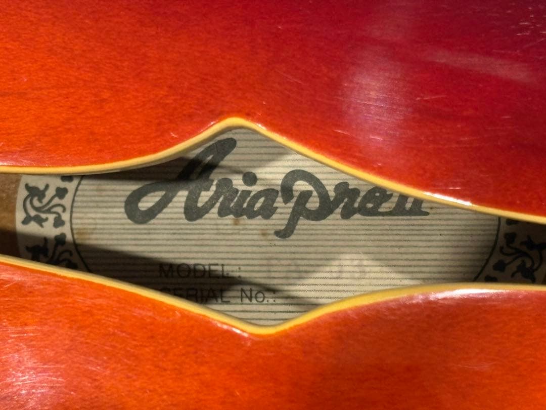 Aria Pro II TA-03 セミアコ　ジャパンヴィンテージ